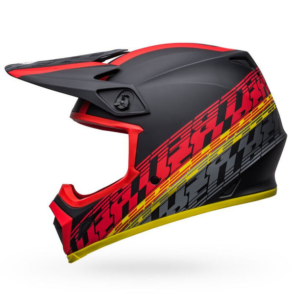 Bell Cross Mc-Helmet MX-9 Mips Black / Red 