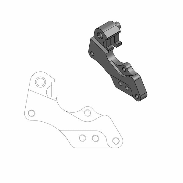 Moto-master remklauw adapter 211042