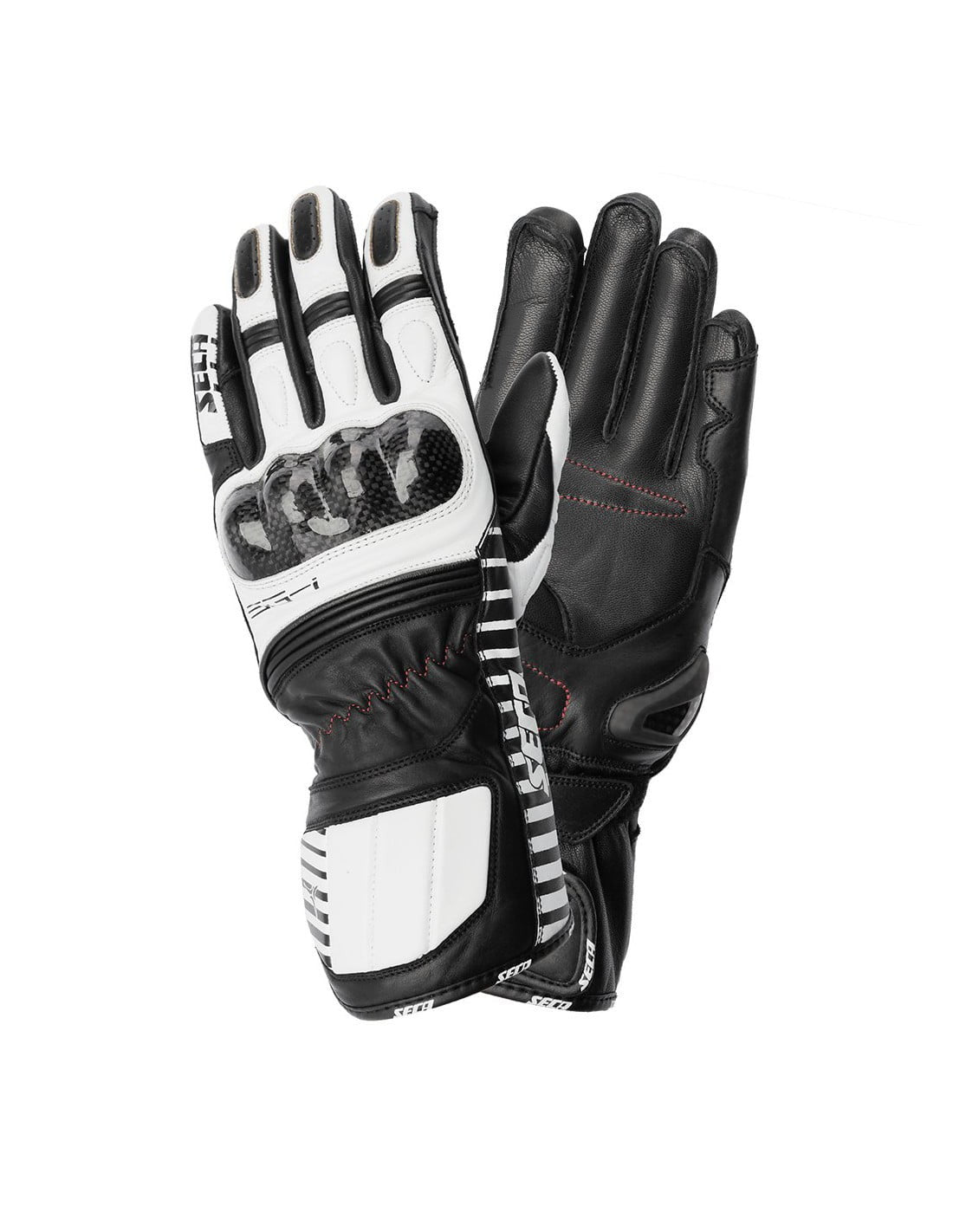 SECA MC-Gloves Mercury IV Wit /zwart