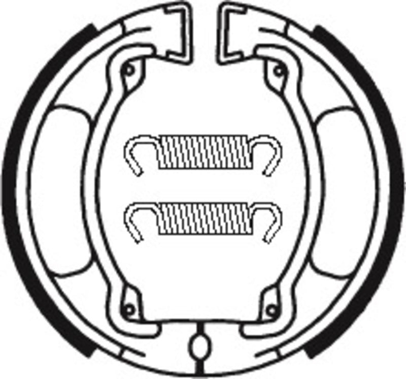 Tecnium Scooter/Street/Off - Road Organic Brake Shoes - BA032 1022217