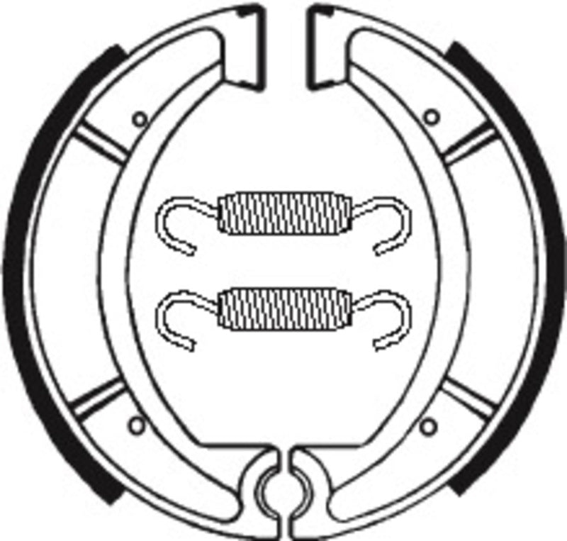 Tecnium Scooter/Street/Off - Road Organic Brake Shoes - BA037 1022222