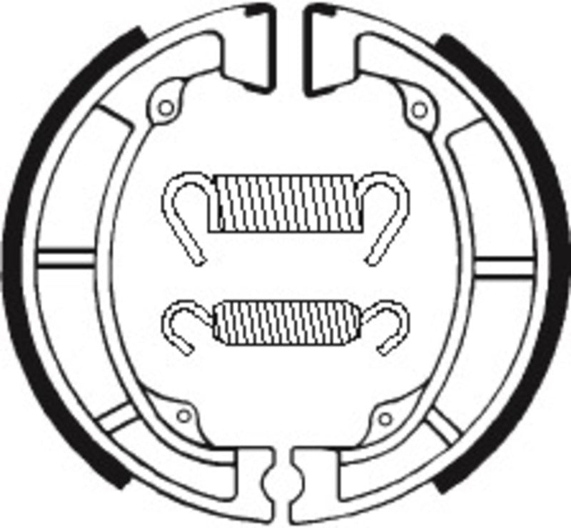 Tecnium Street/Off - Road Organic Brake Shoes - BA039 1022224