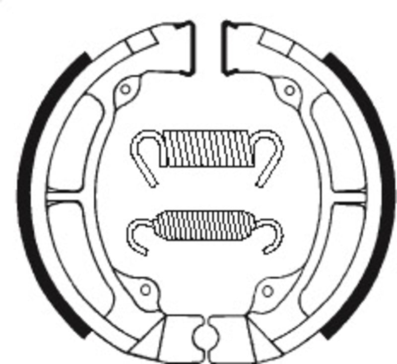 Tecnium Street/Off - Road Organic Brake Shoes - BA056 1022241