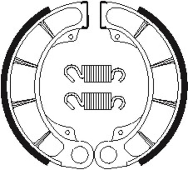 TECNIUM ATV Organic Brake shoes - BA207 1022321 