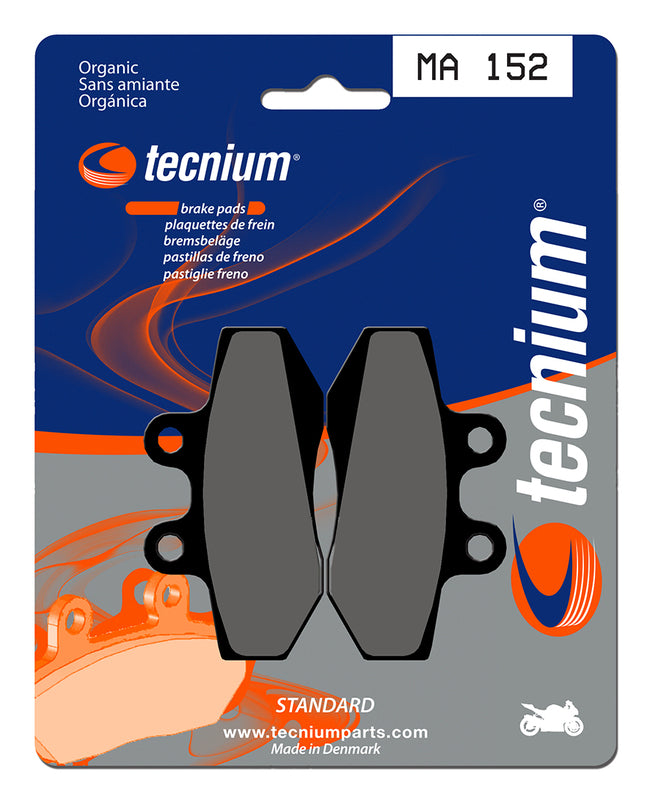 Tecnium Street Organic Brake Pads - MA152 1022375