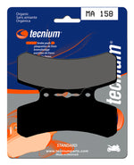 Tecnium Street Organic Brake Pads - MA158 1022381