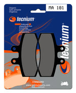 Tecnium Street Organic Brake Pads - MA181 1022398