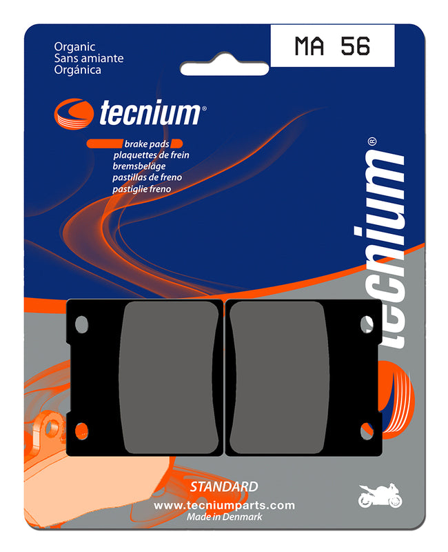 Tecnium Street Organic Brake Pads - MA56 1022529