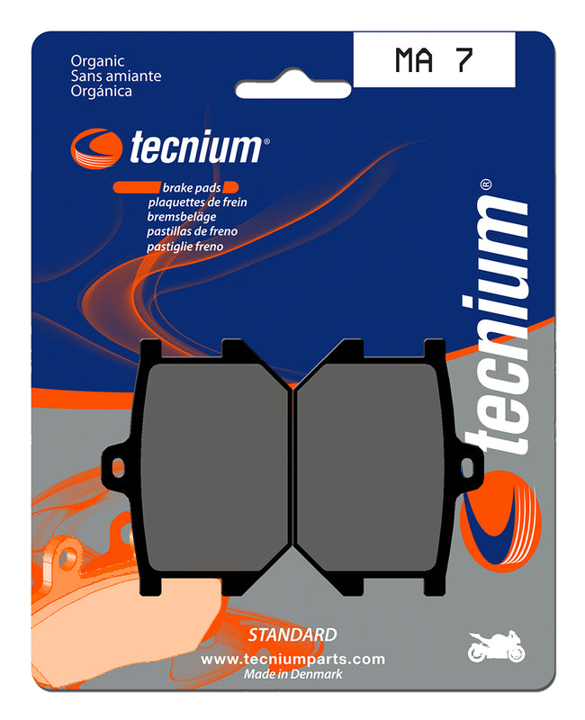 Tecnium Street Organic Brake Pads - MA7 1022538