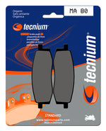 Tecnium Street Organic Brake Pads - MA80 1022549