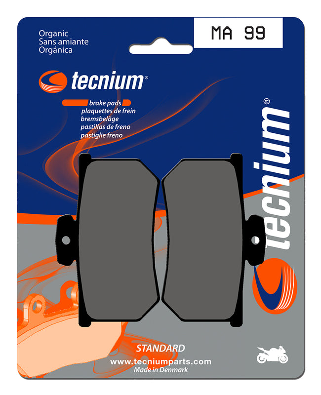 Tecnium Street Organic Brake Pads - MA99 1022569