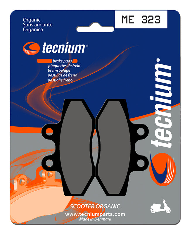 Tecnium scooter organic brake pads - ME323 1022678