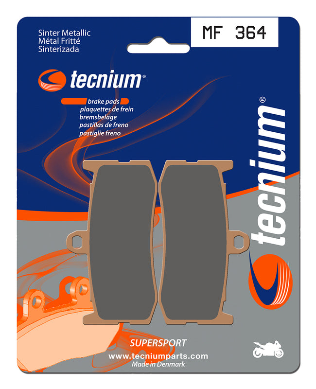 Tecnium Street Performance Sintered Metal Brake Pads - MF364 1022784