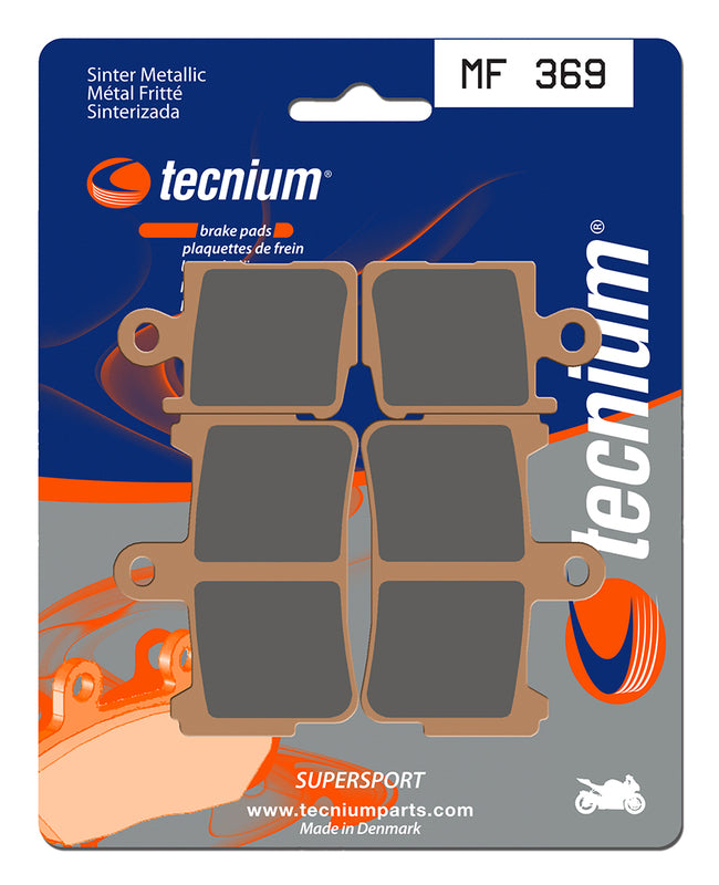 Tecnium Street Performance Sintered Metal Brake Pads - MF369 1022785