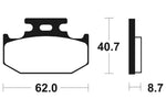 Tecnium MX/ATV gesinterde metalen remblokken - MO132 1022842