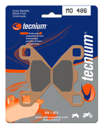 Tecnium MX/ATV gesinterde metalen remblokken - MO406 1022905