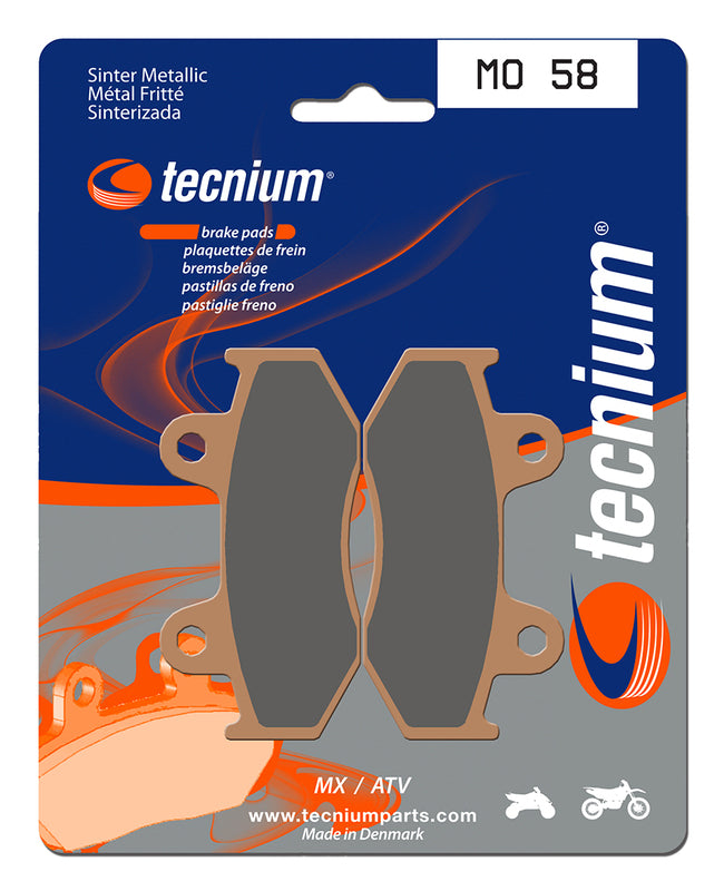 Tecnium MX/ATV gesinterde metalen remblokken - MO58 1022914