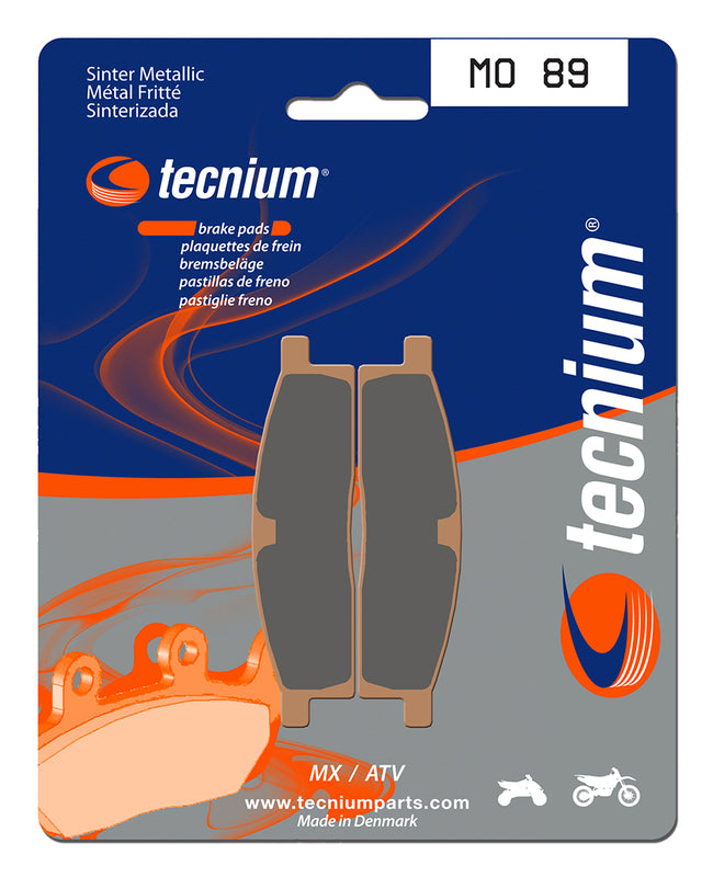 Tecnium MX/ATV gesinterde metalen remblokken - MO89 1022923