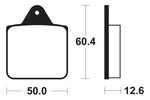 Tecnium MX/ATV gesinterde metalen remblokken - MOA256 1022931