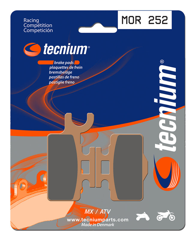 Tecnium Racing MX/ATV gesinterde metalen remblokken - Mor252 1022963