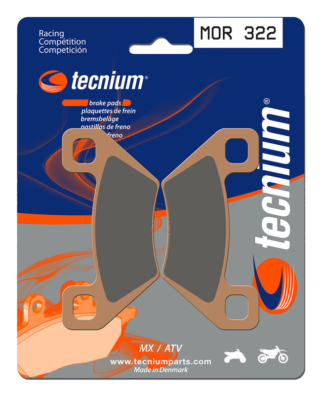 Tecnium Racing MX/ATV gesinterde metalen remblokken - Mor322 1022987