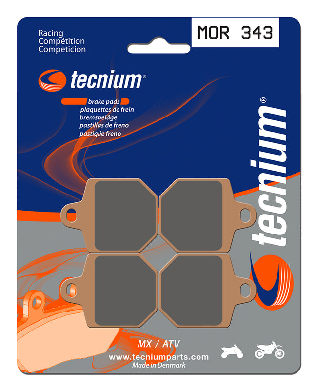 Tecnium Racing MX/ATV gesinterde metalen remblokken - MOR343 1022992