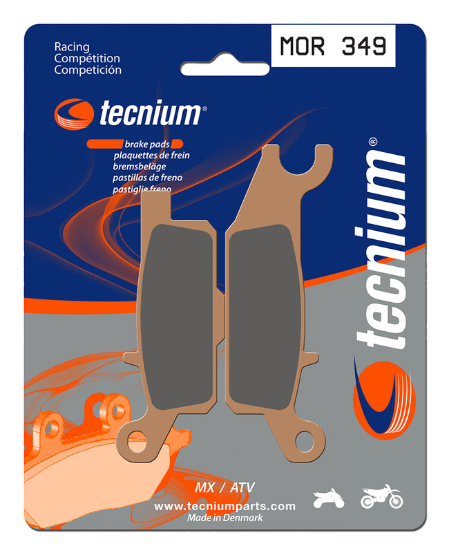 Tecnium Racing MX/ATV gesinterde metalen remblokken - Mor349 1022993