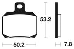 Tecnium Maxi Scooter Sintered Metal Brake Pads - MSS230 1023192