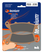 Tecnium Maxi Scooter Sintered Metal Brake Pads - MSS235 1023193