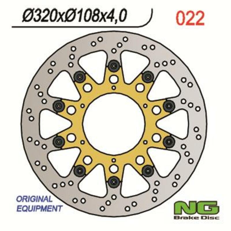 Ng remschijf ronde 022