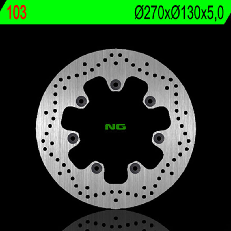 Ng remschijf ronde 103