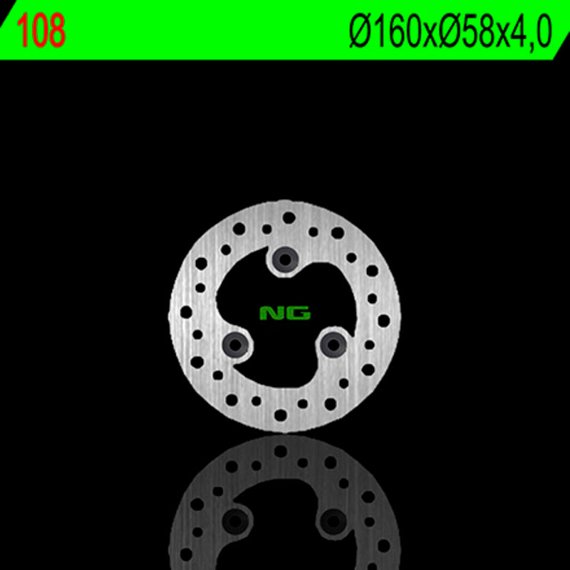 Ng remschijf ronde 108