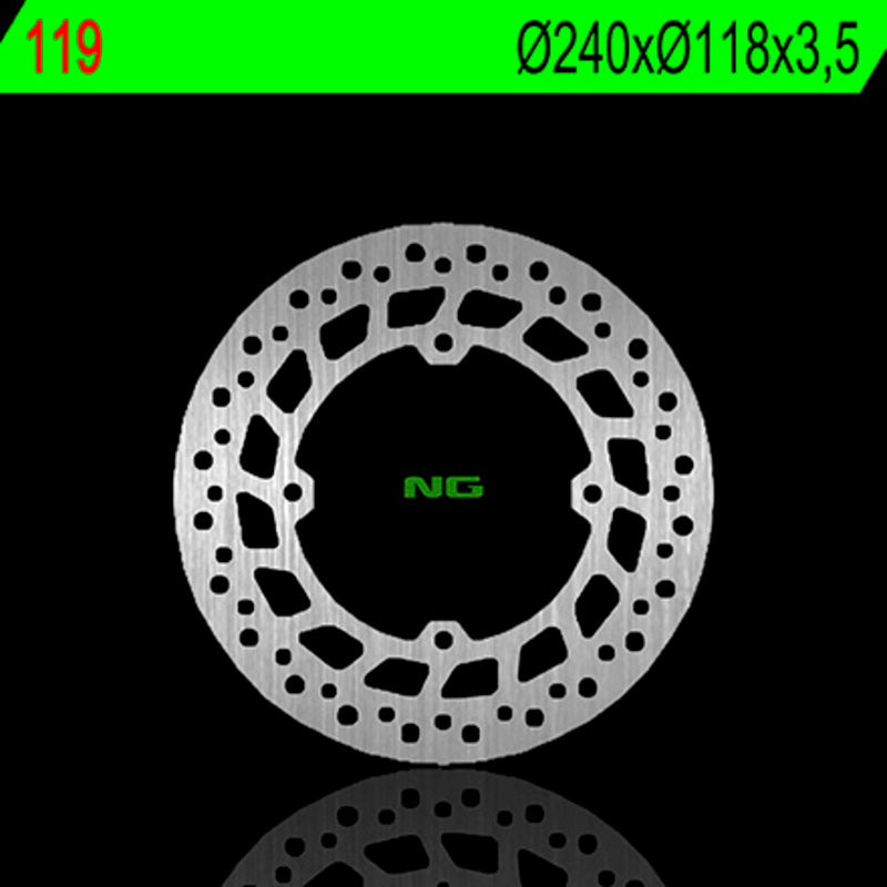 Ng remschijf ronde 119