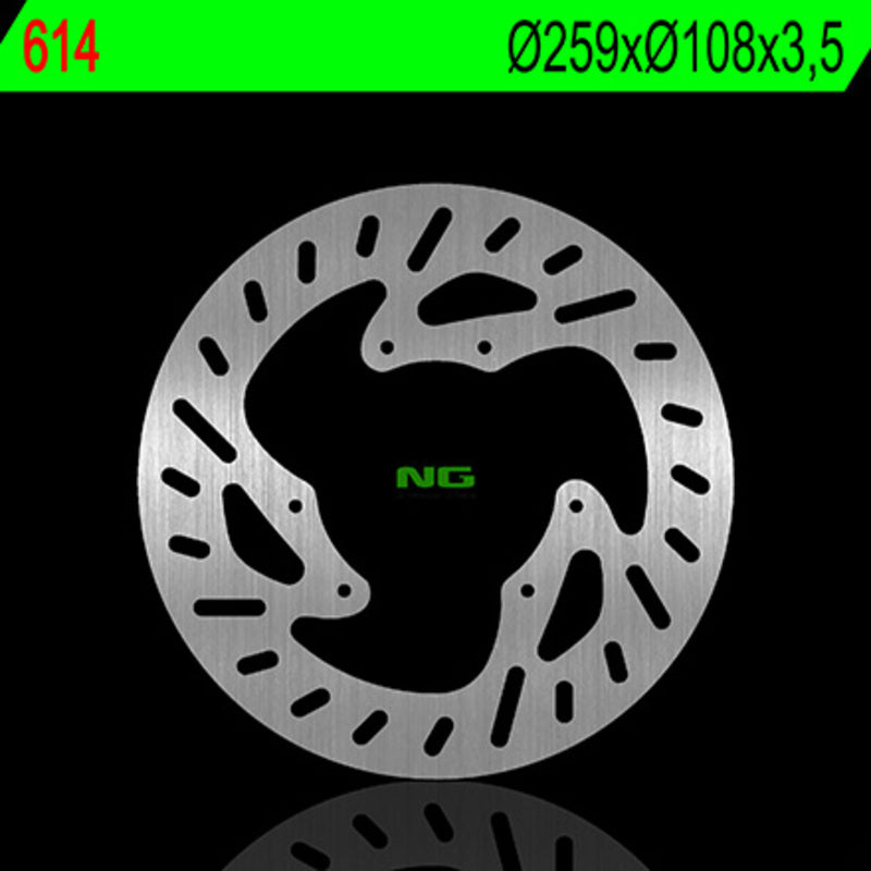 Ng remschijf ronde 614