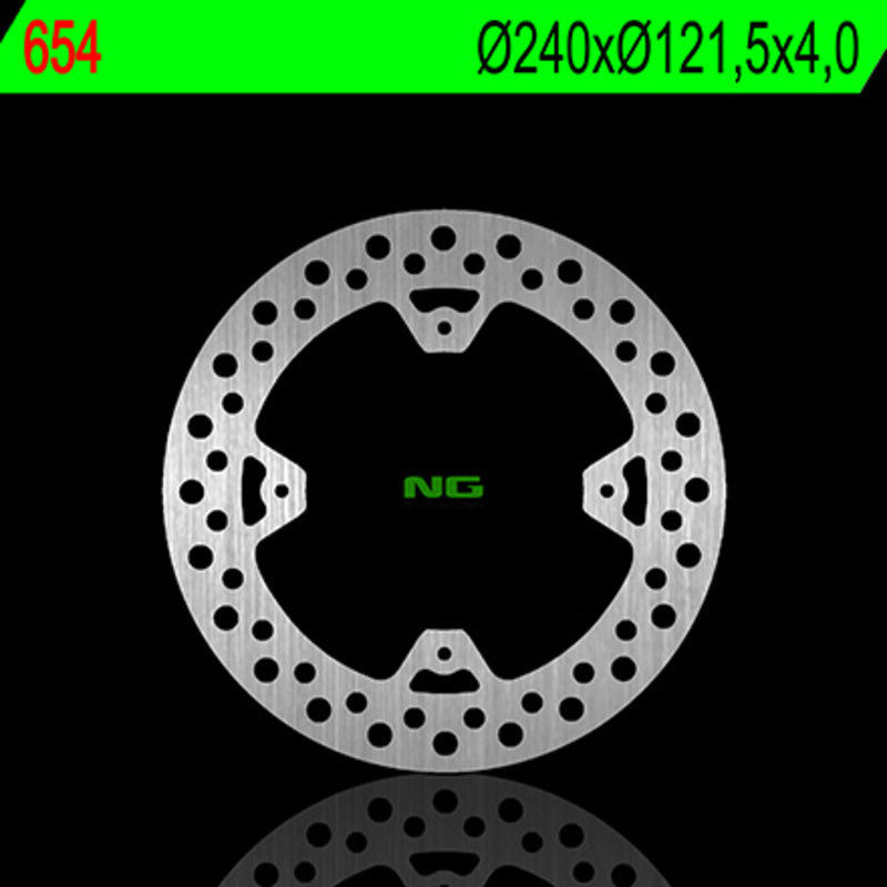 Ng remschijf ronde 654