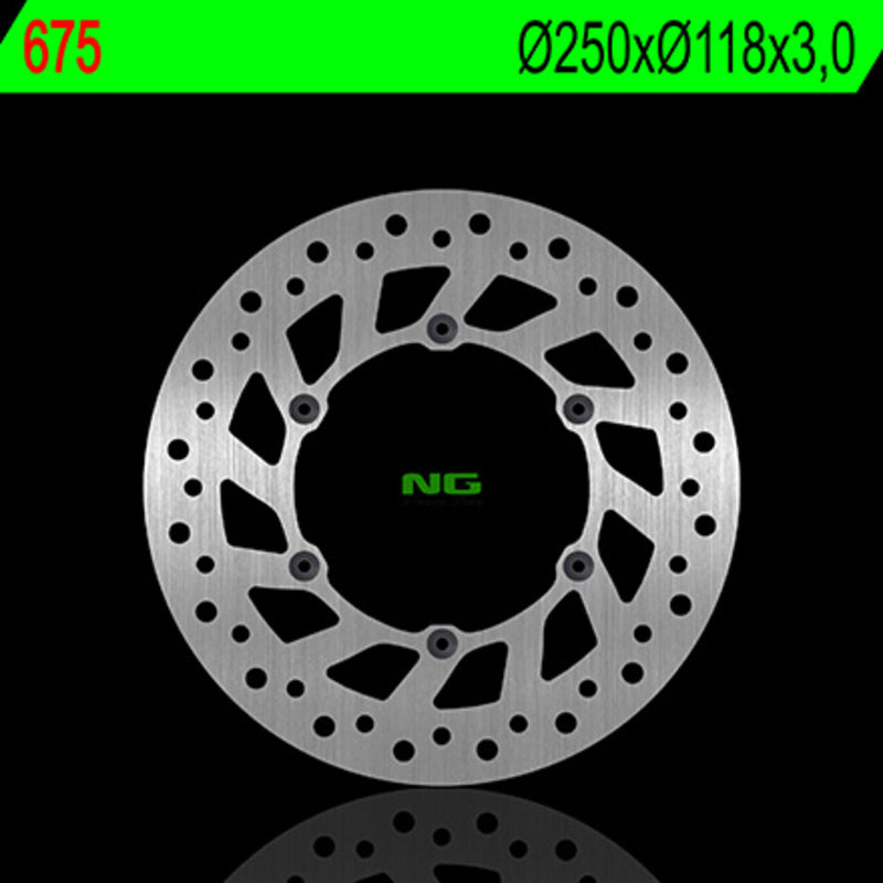 Ng remschijf ronde 675