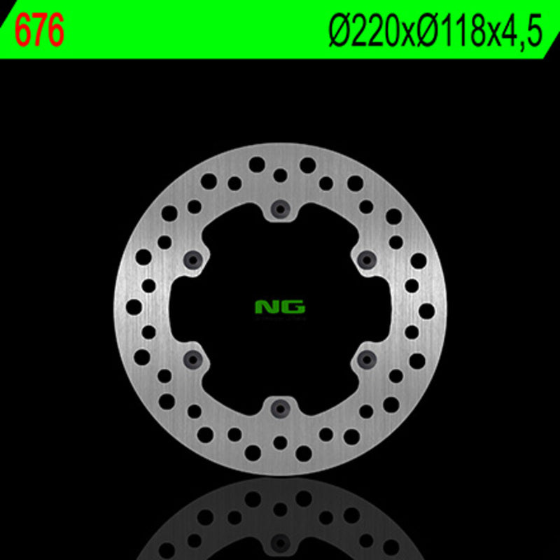 Ng brake disc round 676