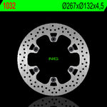 Ng brake disc round 1032