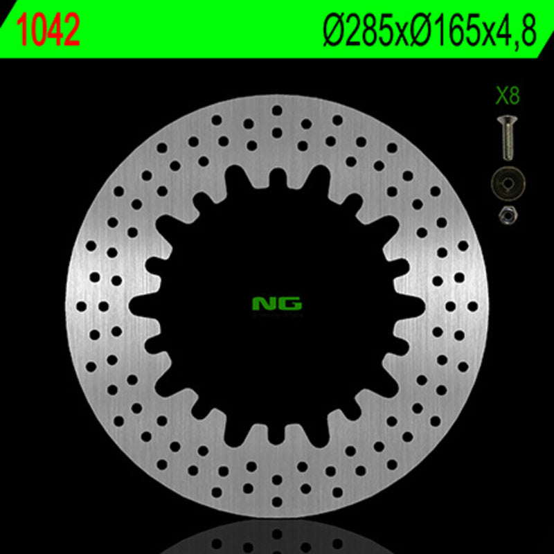 Ng remschijf ronde 1042