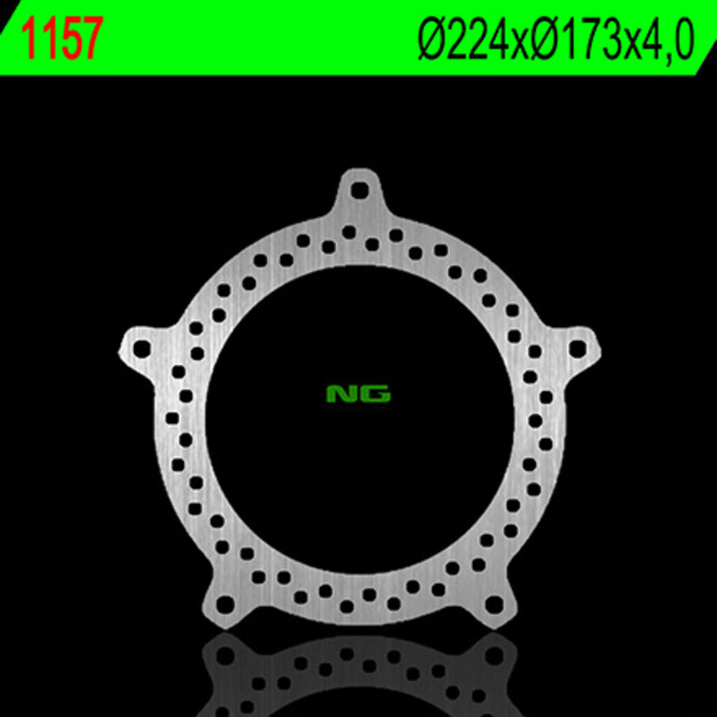 Ng remschijf ronde 1157