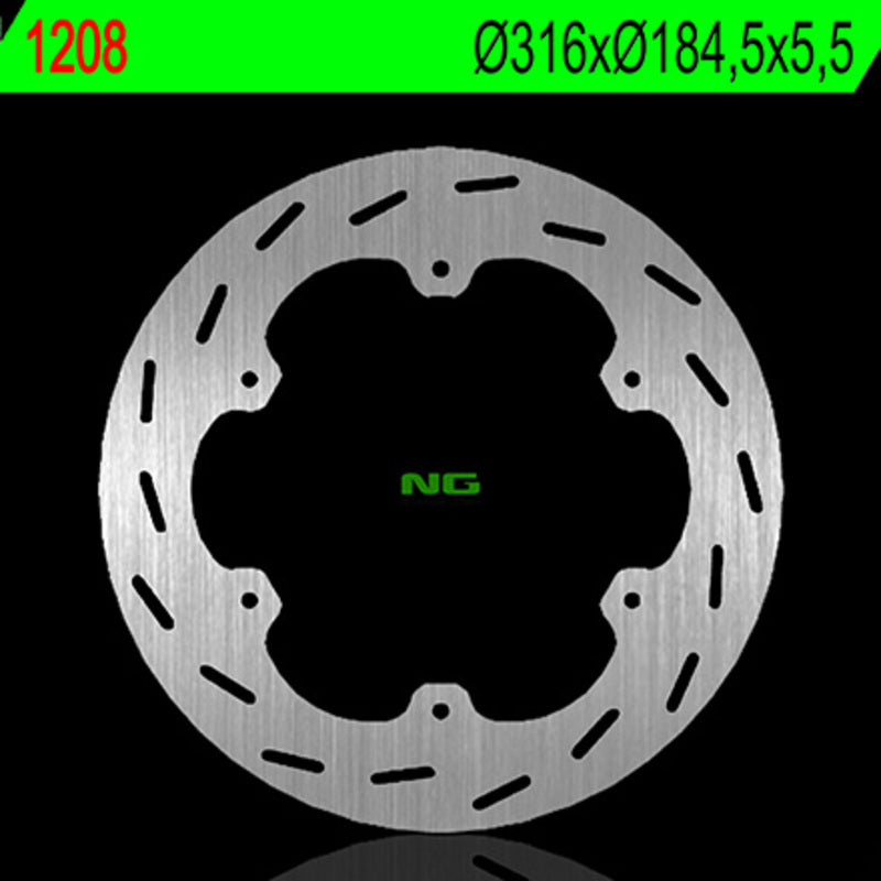 Ng remschijf ronde 1208