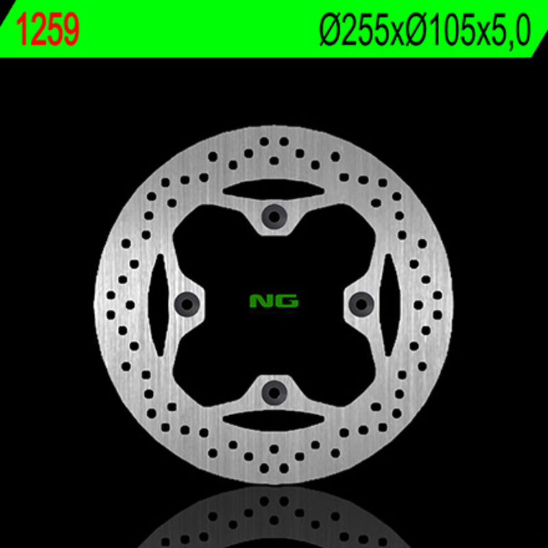 Ng remschijf ronde 1259