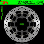 Ng remschijf ronde 1214G