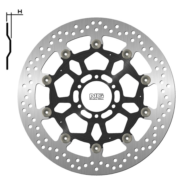 Ng remschijf ronde 1790G