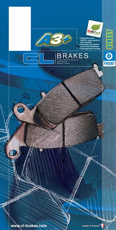 CL BRAKES Straat Sintered Metalen Remblokken - 1149A3+ 1149A3+ 