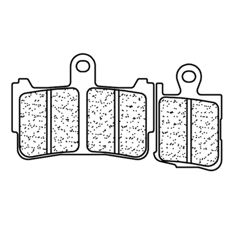 CL BRAKES Straat Gesinterde Metalen Remblokken - 1216XBK5 1216XBK5 