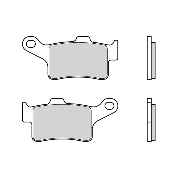 Brembo Street Sintered Metal Brake Pads - 07GR88SA 07GR88SA