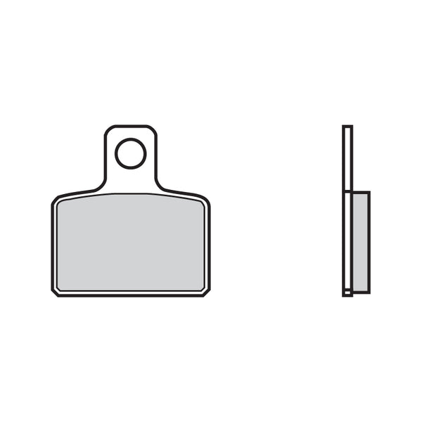 Brembo Street Carbon keramische remblokken - 07GR4804 07GR4804