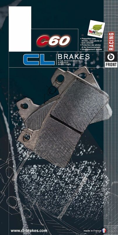 CL BRAKES Racing Sintered Metal Remblokken - 2256C60 2256C60 