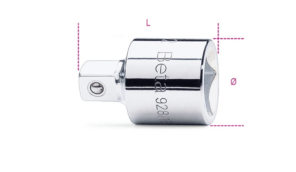 Beta 3/4 '' vrouw en 1/2 '' mannelijke adapter 009280801